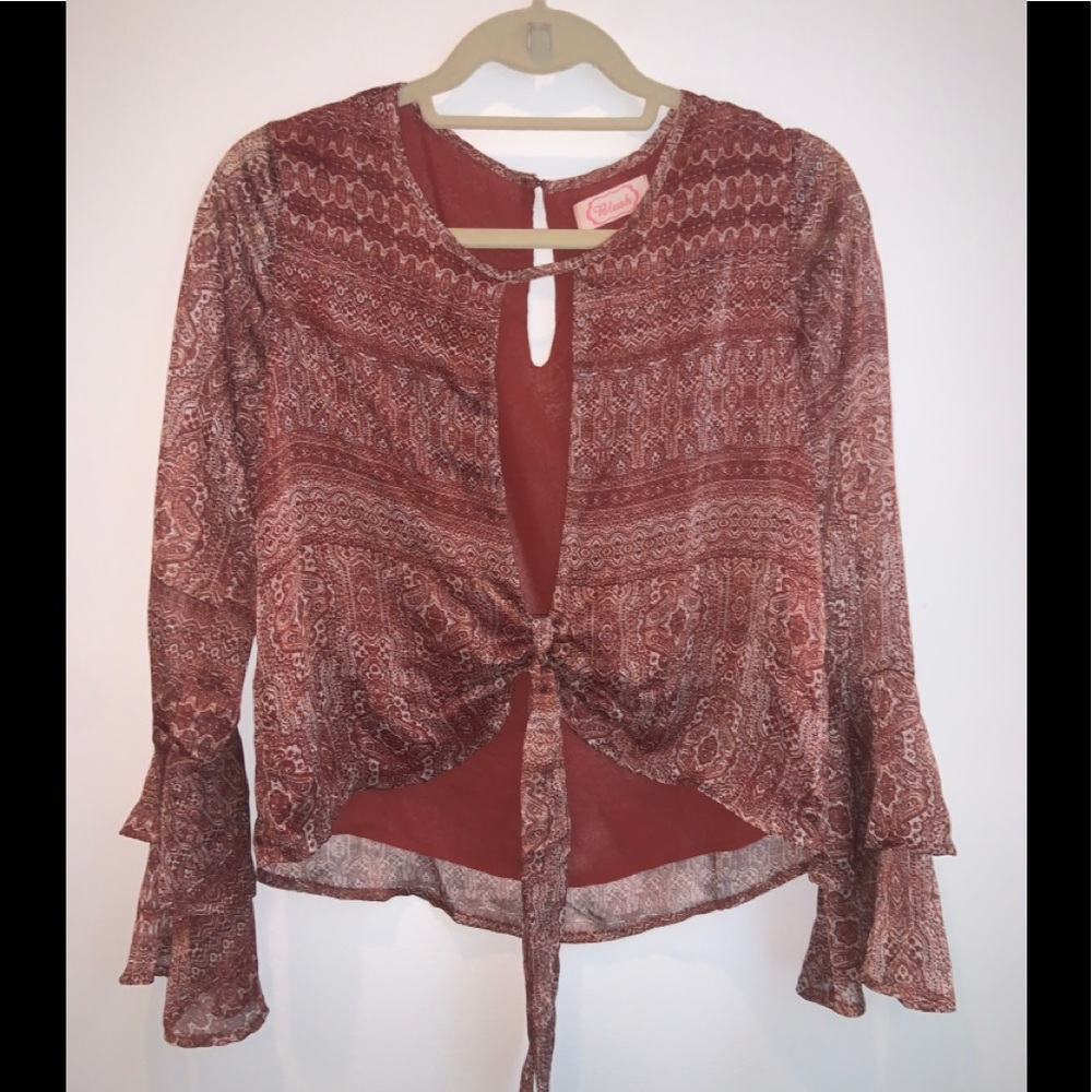 Tunic Long Sleeved Top